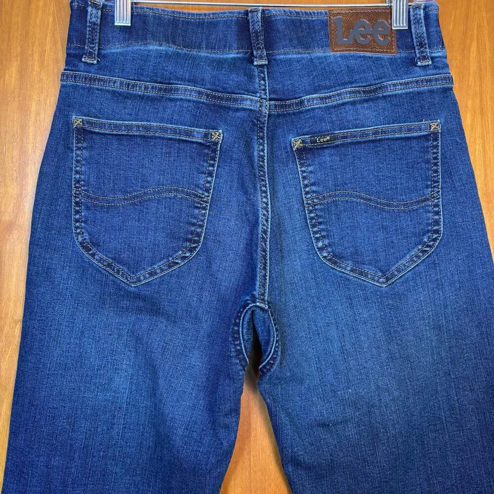 Lee Mens Extreme Motion Regular Bootcut Jeans Size 31x34 Performance Stretch